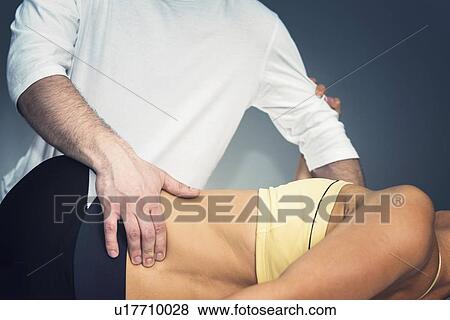 Chiropractic treatment View Large Photo Image Stock Photo - Chiropractic treatment. Fotosearch