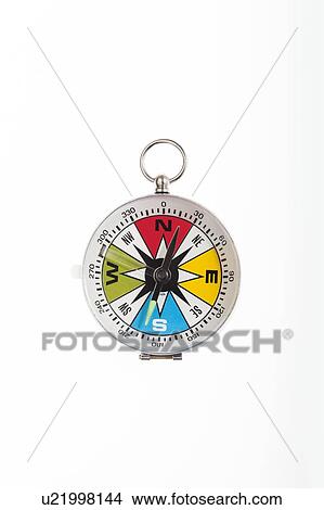 Compass with needle pointing direction north. View Large Photo Image Picture - Compass with needle pointing direction north.. Fotosearch