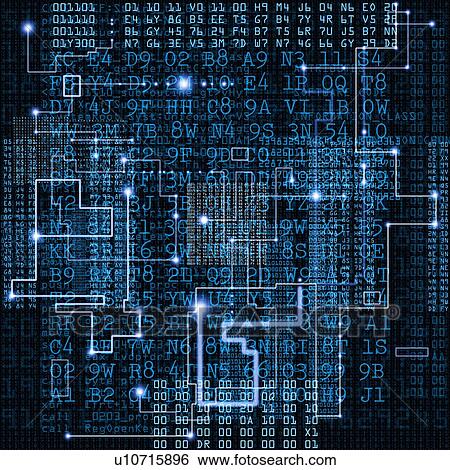Stock Photograph - Computer code, illustration. Fotosearch