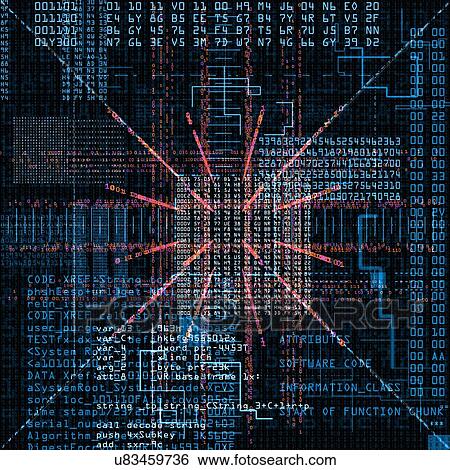 Stock Photograph - Computer code, illustration. Fotosearch