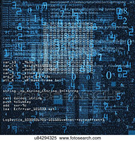 Stock Photography - Computer code, illustration. Fotosearch