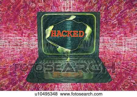 Computer hacking, illustration View Large Photo Image Stock Photo - Computer hacking, illustration. Fotosearch