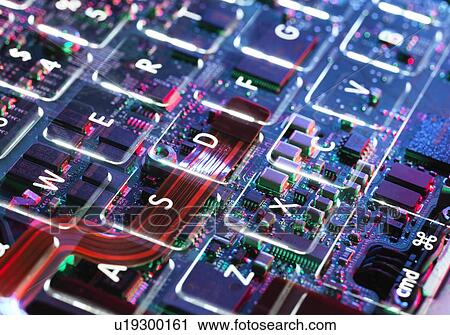 Stock Image - Computer hardware. Fotosearch