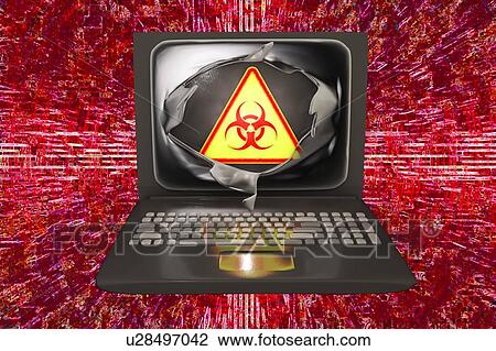 Computer virus, illustration View Large Photo Image Stock Image - Computer virus, illustration. Fotosearch