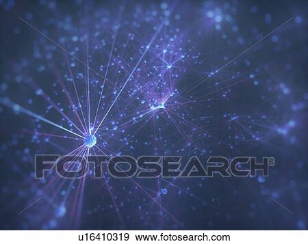 Stock Photo - Conceptual illustration of artificial intelligence.. Fotosearch