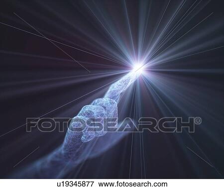 Conceptual illustration of artificial intelligence. Organic artificial hand, making gesture of contact with life. View Large Photo Image Stock Photo - Conceptual illustration of artificial intelligence. Organic artificial hand, making gesture of contact with life.. Fotosearch
