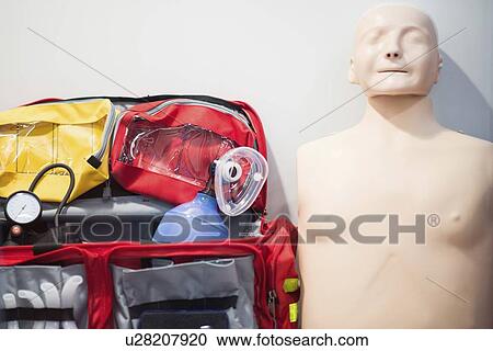 CPR training equipment View Large Photo Image Stock Image - CPR training equipment. Fotosearch