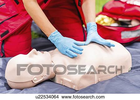 CPR training View Large Photo Image Picture - CPR training. Fotosearch