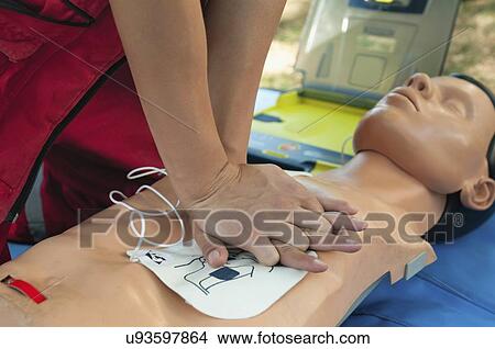 CPR training View Large Photo Image Picture - CPR training. Fotosearch