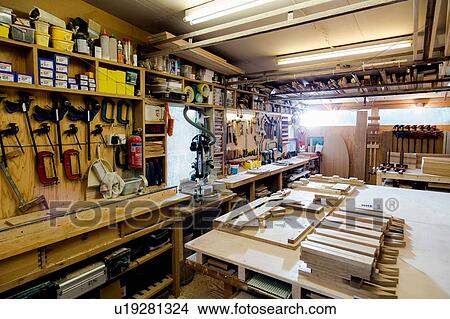 Craftsman's tools and workshop View Large Photo Image Picture - Craftsman's tools and workshop. Fotosearch