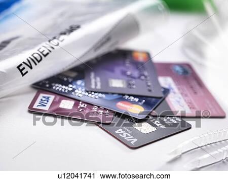 Stock Image - Credit Card Fraud. Fotosearch