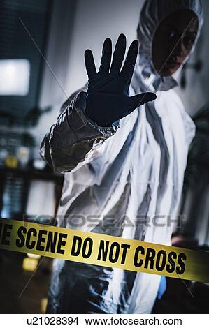 Picture - Crime scene investigation. Fotosearch