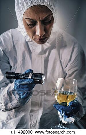 Stock Image - Crime scene investigation. Fotosearch
