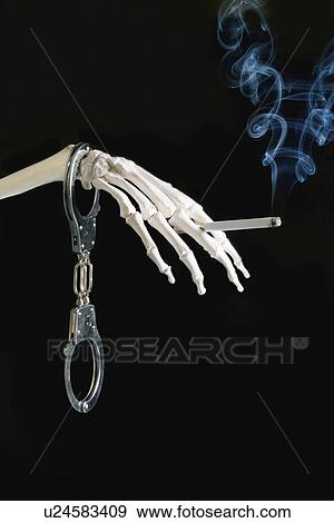 Deadly smoking addiction, conceptual image View Large Photo Image Stock Photo - Deadly smoking addiction, conceptual image. Fotosearch