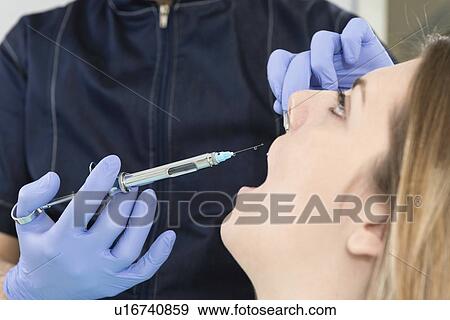Stock Photo - Dental anaesthetic. Fotosearch