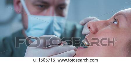 Stock Photography - Dental check-up. Fotosearch