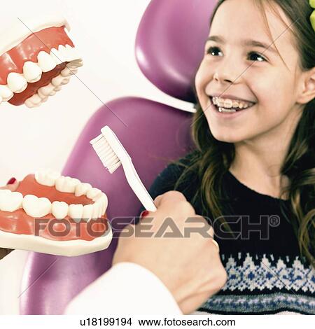 Picture - Dental hygiene. Fotosearch