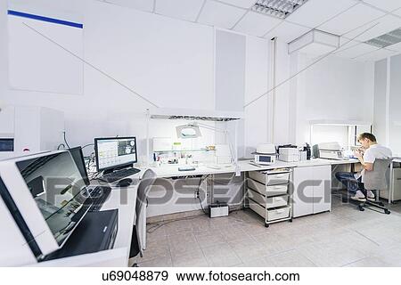 Dental prosthetics laboratory View Large Photo Image Stock Photo - Dental prosthetics laboratory. Fotosearch