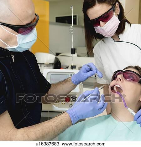 Stock Image - Dental surgery. Fotosearch