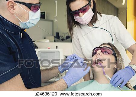 Stock Image - Dental surgery. Fotosearch
