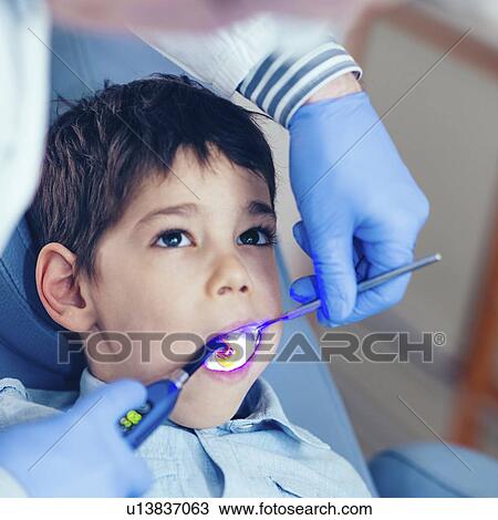 Stock Image - Dental treatment. Fotosearch