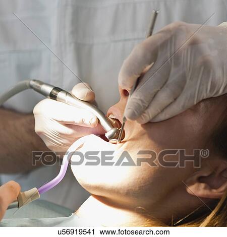 Stock Image - Dental treatment. Fotosearch