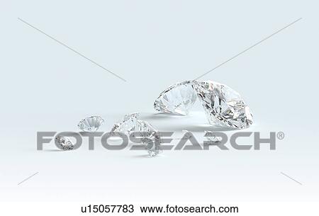 Diamonds, illustration View Large Photo Image Stock Image - Diamonds, illustration. Fotosearch