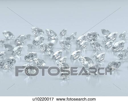 Diamonds, illustration View Large Photo Image Stock Photo - Diamonds, illustration. Fotosearch