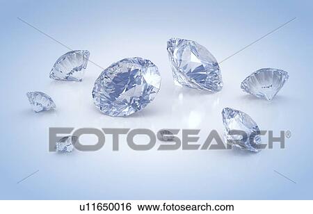 Diamonds, illustration View Large Photo Image Stock Photograph - Diamonds, illustration. Fotosearch