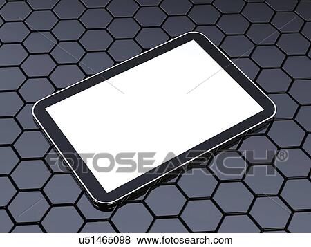 Digital tablet, illustration View Large Photo Image Stock Photo - Digital tablet, illustration. Fotosearch