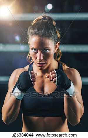 Female boxer View Large Photo Image Picture - Female boxer. Fotosearch