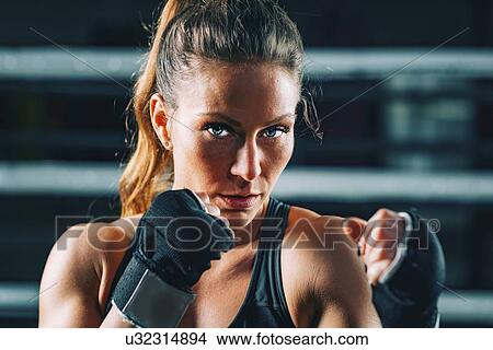 Female boxer View Large Photo Image Picture - Female boxer. Fotosearch