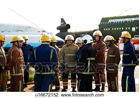 Firemen training, large group of firemen listening to supervisor View Large Photo Image Stock Image - Firemen training, large group of firemen listening to supervisor. Fotosearch
