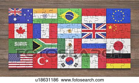 G20 member nations, illustration View Large Photo Image Stock Photograph - G20 member nations, illustration. Fotosearch
