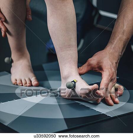 Stock Image - Gait analysis. Fotosearch