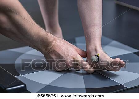 Stock Image - Gait analysis. Fotosearch
