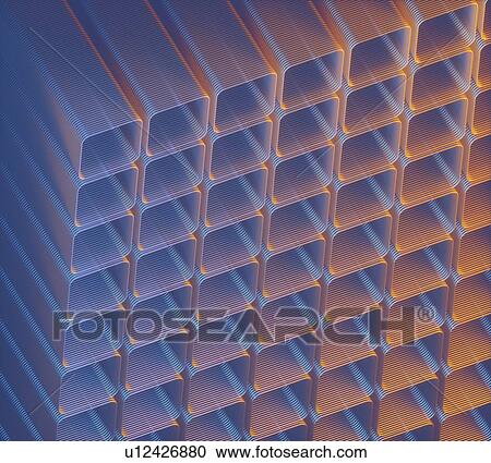 Stock Image - Geometric background, illustration. Fotosearch