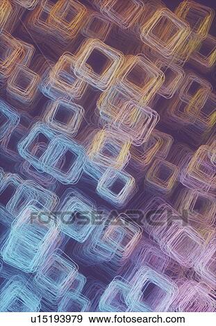 Stock Photo - Geometric background, illustration. Fotosearch