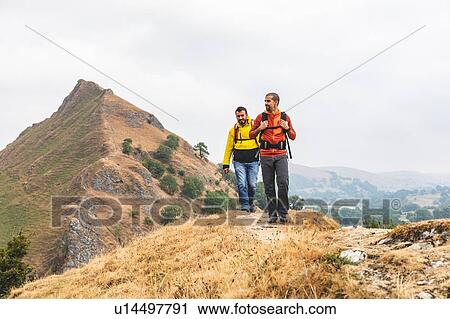 Hikers, Chrome Hill, Peak District, Derbyshire View Large Photo Image Stock Image - Hikers, Chrome Hill, Peak District, Derbyshire. Fotosearch
