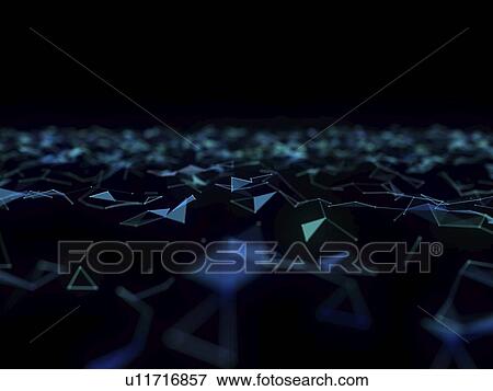 Stock Photo - Illustration of a plexus plane. Fotosearch