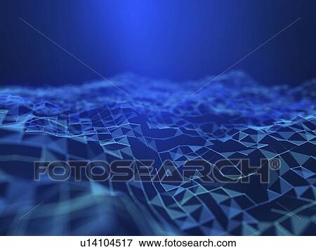 Stock Photo - Illustration of a plexus plane. Fotosearch