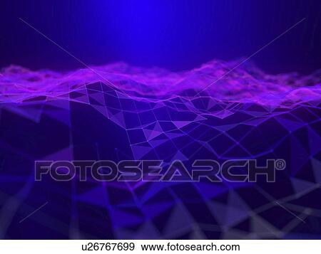Stock Photo - Illustration of a plexus plane. Fotosearch