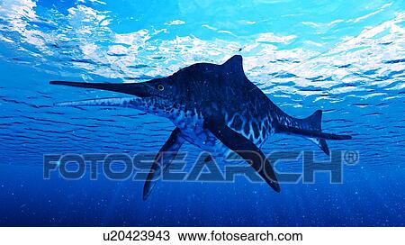 Illustration of a Shonisaurus View Large Photo Image Stock Image - Illustration of a Shonisaurus. Fotosearch