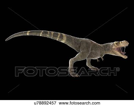 Stock Photo - Illustration of a T-rex. Fotosearch