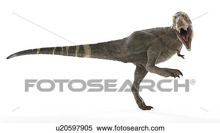 Stock Photography - Illustration of a T-rex. Fotosearch