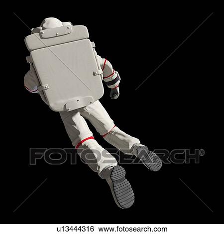 Illustration of an astronaut in space View Large Photo Image Stock Photograph - Illustration of an astronaut in space. Fotosearch