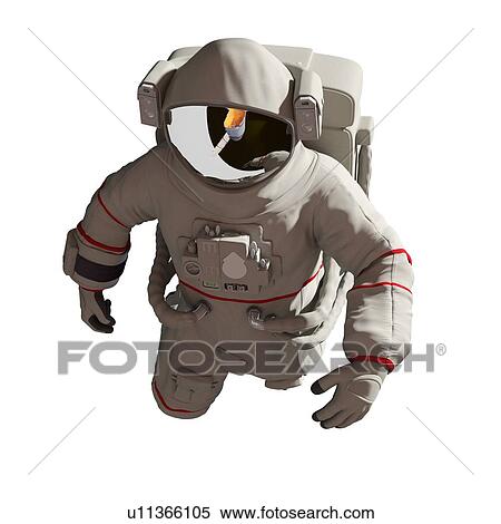 Stock Photography - Illustration of an astronaut. Fotosearch