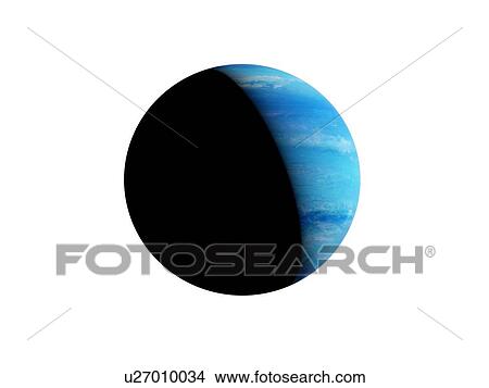 Picture - Illustration of Neptune. Fotosearch