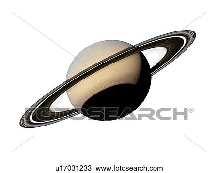 Stock Image - Illustration of Saturn. Fotosearch
