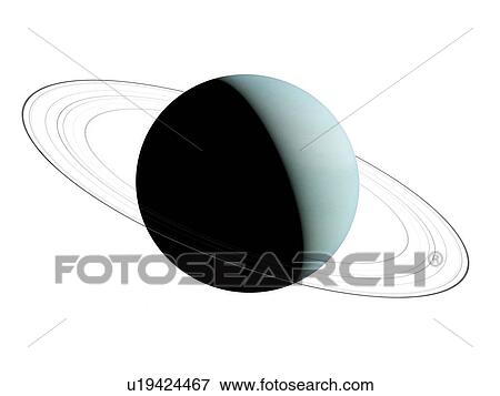 Illustration of Uranus View Large Photo Image Stock Photo - Illustration of Uranus. Fotosearch